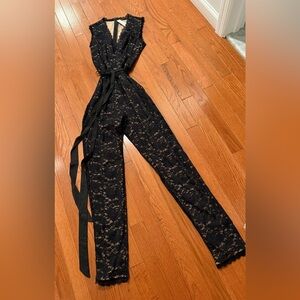 New York + Co. Lace Jumpsuit (M)